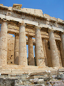 Athena Nike Tempel - Akropolis in Athen Griechenland
