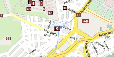 Akropolis-Museum Athen Stadtplan