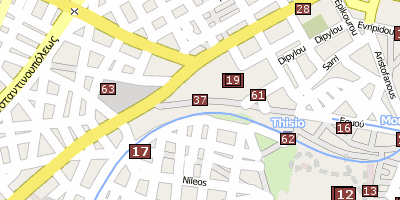 Kerameikós-Museum Athen Stadtplan