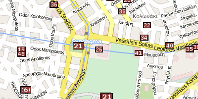 Stadtplan Parlament