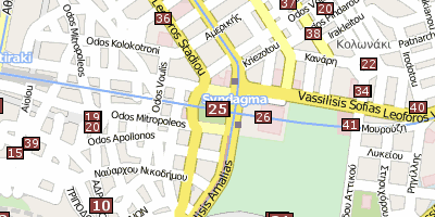 Syntagma Stadtplan