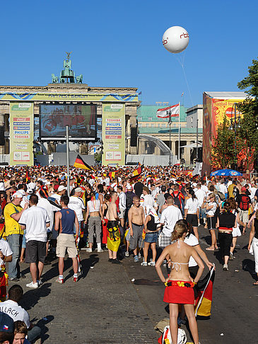 Fanmeile am Brandenburger Tor Fotos