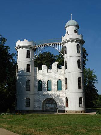 Foto Schloss auf der Pfaueninsel