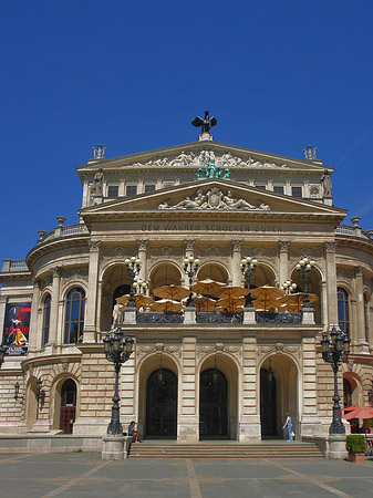 Foto Alte Oper mit Opernplatz - Frankfurt am Main