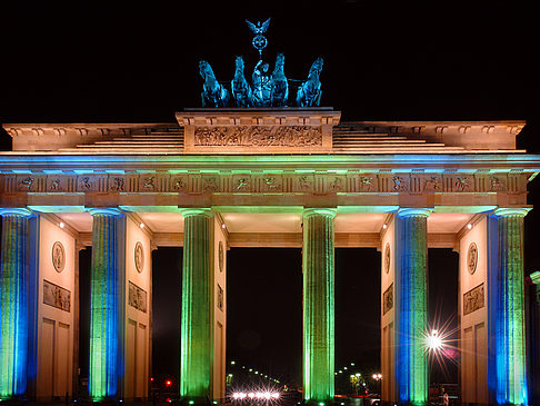 Fotos Brandenburger Tor bei Nacht