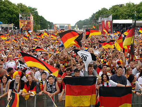 Foto Fanfest Deutschland-Spiel - Berlin