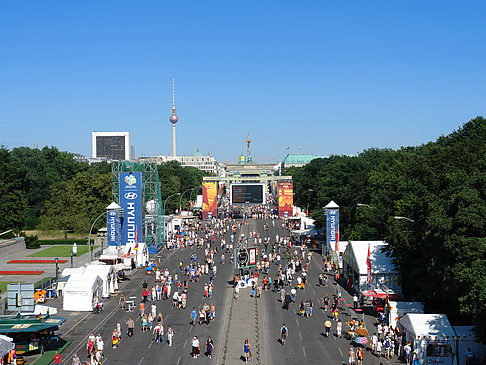 Fanmeile am Brandenburger Tor Fotos