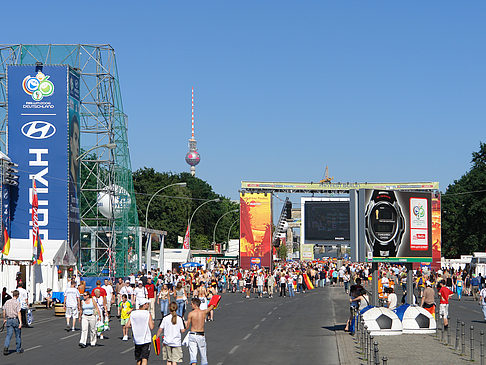 Fanmeile am Brandenburger Tor