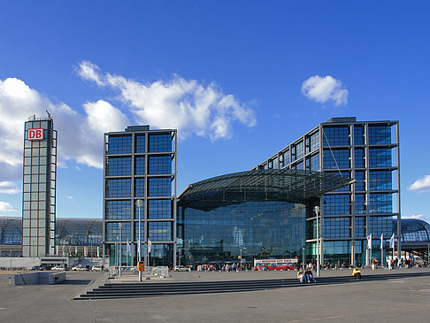 Foto Blick auf den Hauptbahnhof - Berlin