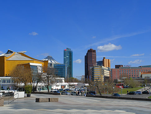 Foto Philharmonie und Potsdamer Platz