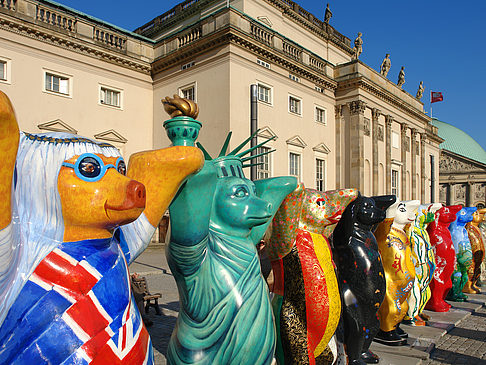 Foto Bebelplatz zur WM 2006