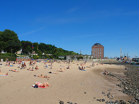 Foto Strand von Övelgönne - Hamburg