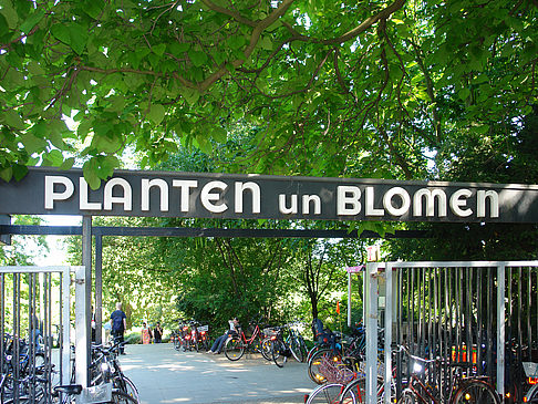 Planten un Blomen - Eingang