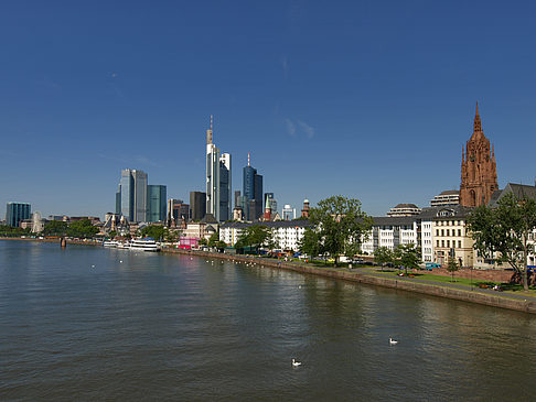 Foto Blick über den Main - Frankfurt am Main