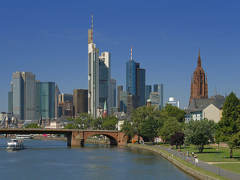 Foto Blick von Obermainbrücke - Frankfurt am Main