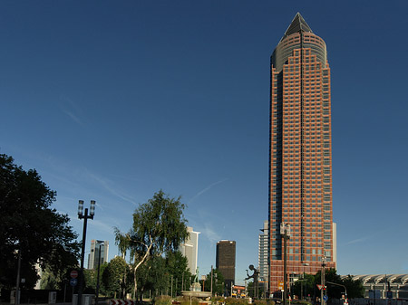 Fotos Messeturm mit Ludwig-Erhard-Anlage