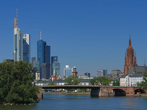 Foto Skyline von Frankfurt - Frankfurt am Main