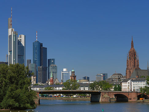 Foto Skyline von Frankfurt