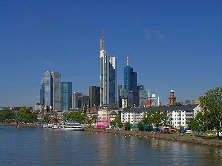 Foto Skyline von Frankfurt - Frankfurt am Main