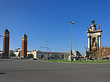 Fotos Monumentaler Brunnen im Kreisverkehr