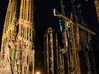 Fotos Sagrada Familia bei Nacht | Barcelona