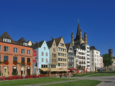 Groß St Martin hinter Fischmarkt Fotos